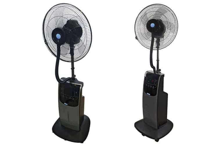 Ventilateur brumisateur d'intérieur 115cm - Le Spécialiste Brumisation