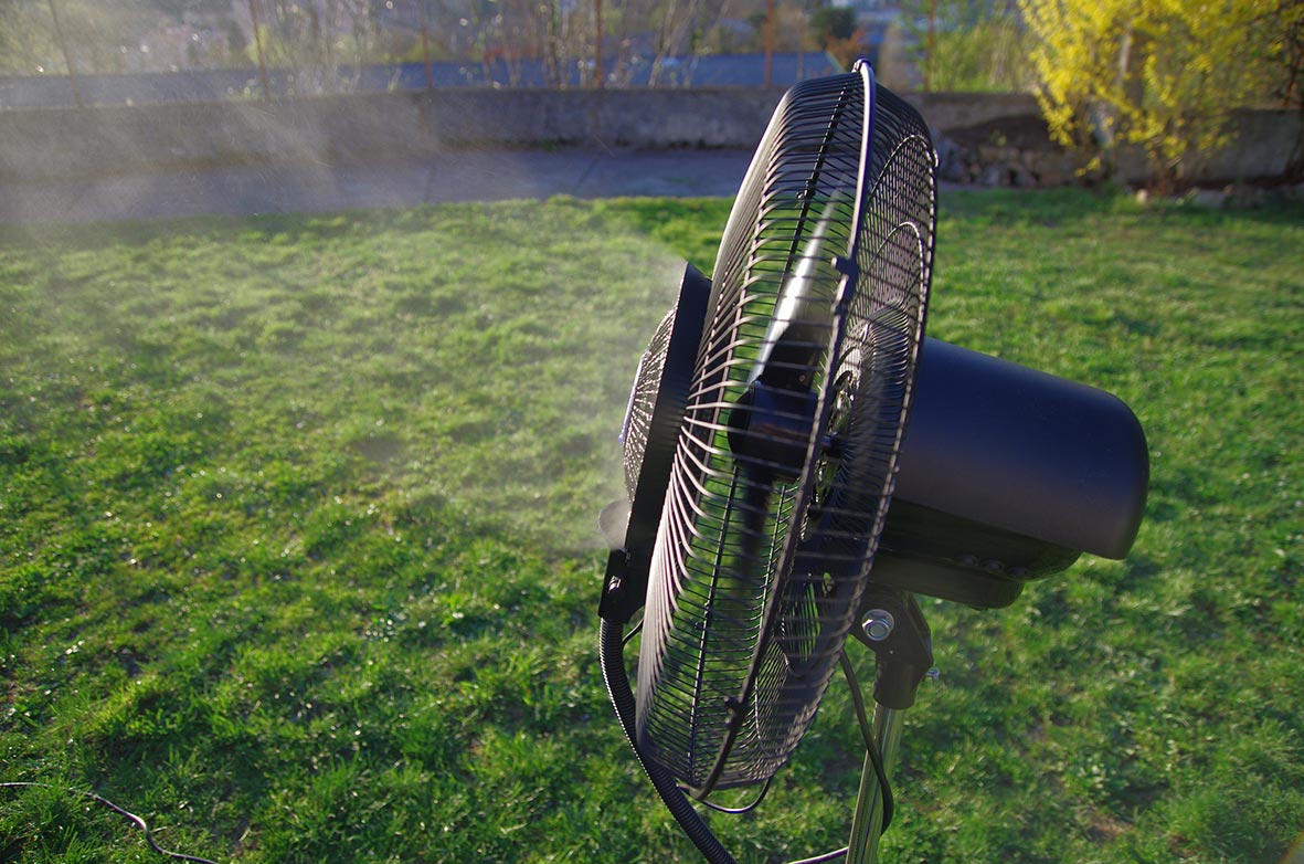 Fonctionnement et avantages d'un ventilateur à eau - O'fresh