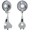 2 ventilateurs brumisateurs 170 cm