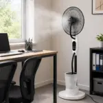 Ventilador nebulizador de agua para interior 125 cm - Imagen 2