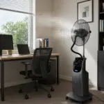 Ventilatore nebulizzatore per interni 135 cm - immagine 2