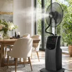 Ventilatore nebulizzatore per interni 135 cm - immagine 4