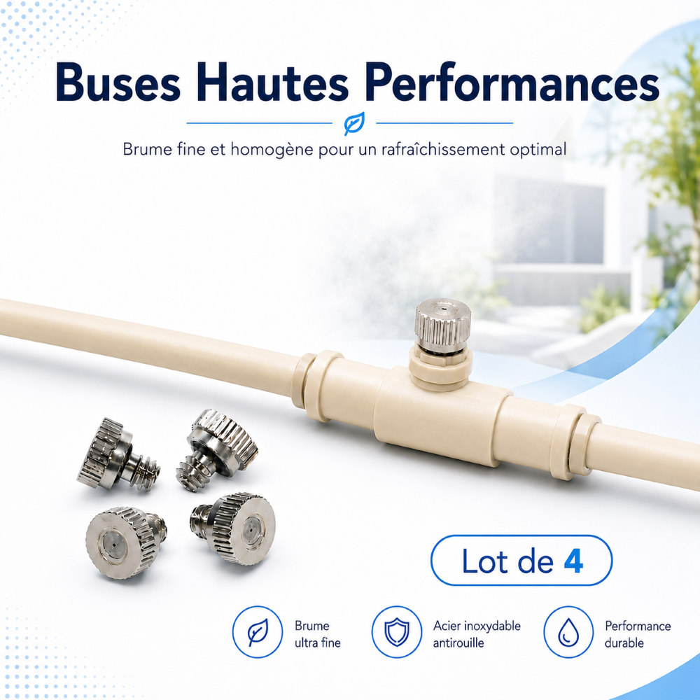 O'FRESH - Lot de 4 buses haute performance Buses haute performance x4 – Image 1
